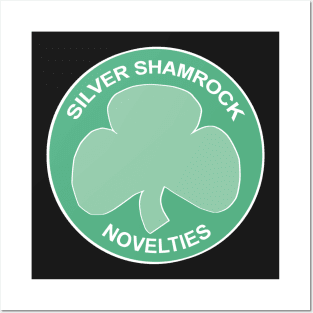 Silver Shamrock Posters and Art